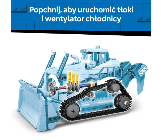 LEGO City 60466 Żółty buldożer z ładowarką - 1331643 - zdjęcie 7
